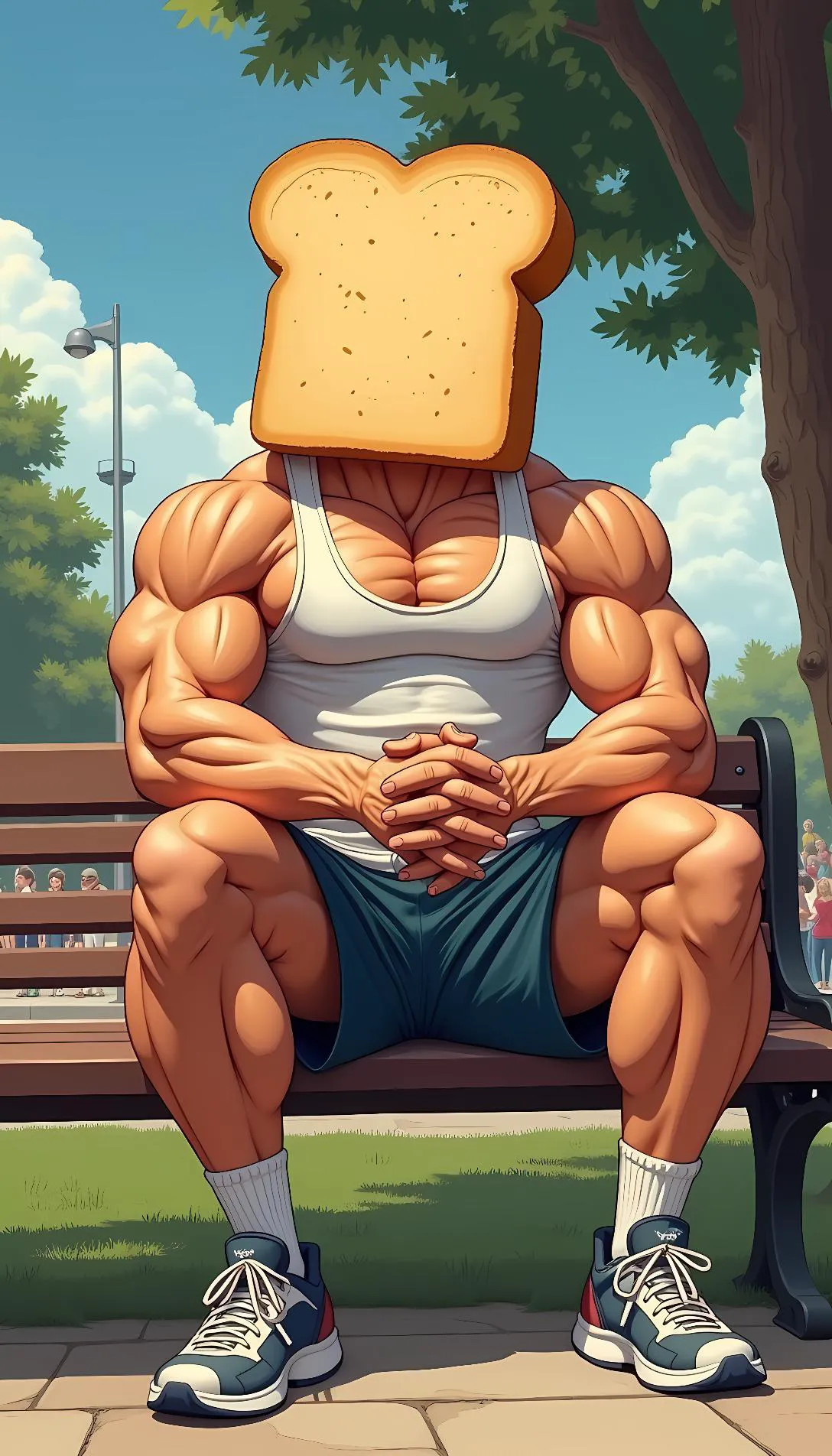 Chat with AI character: Buff Breadman