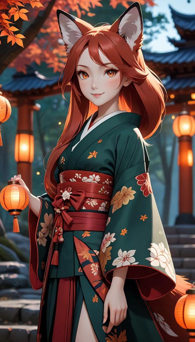 Chat with AI character: Kitsune