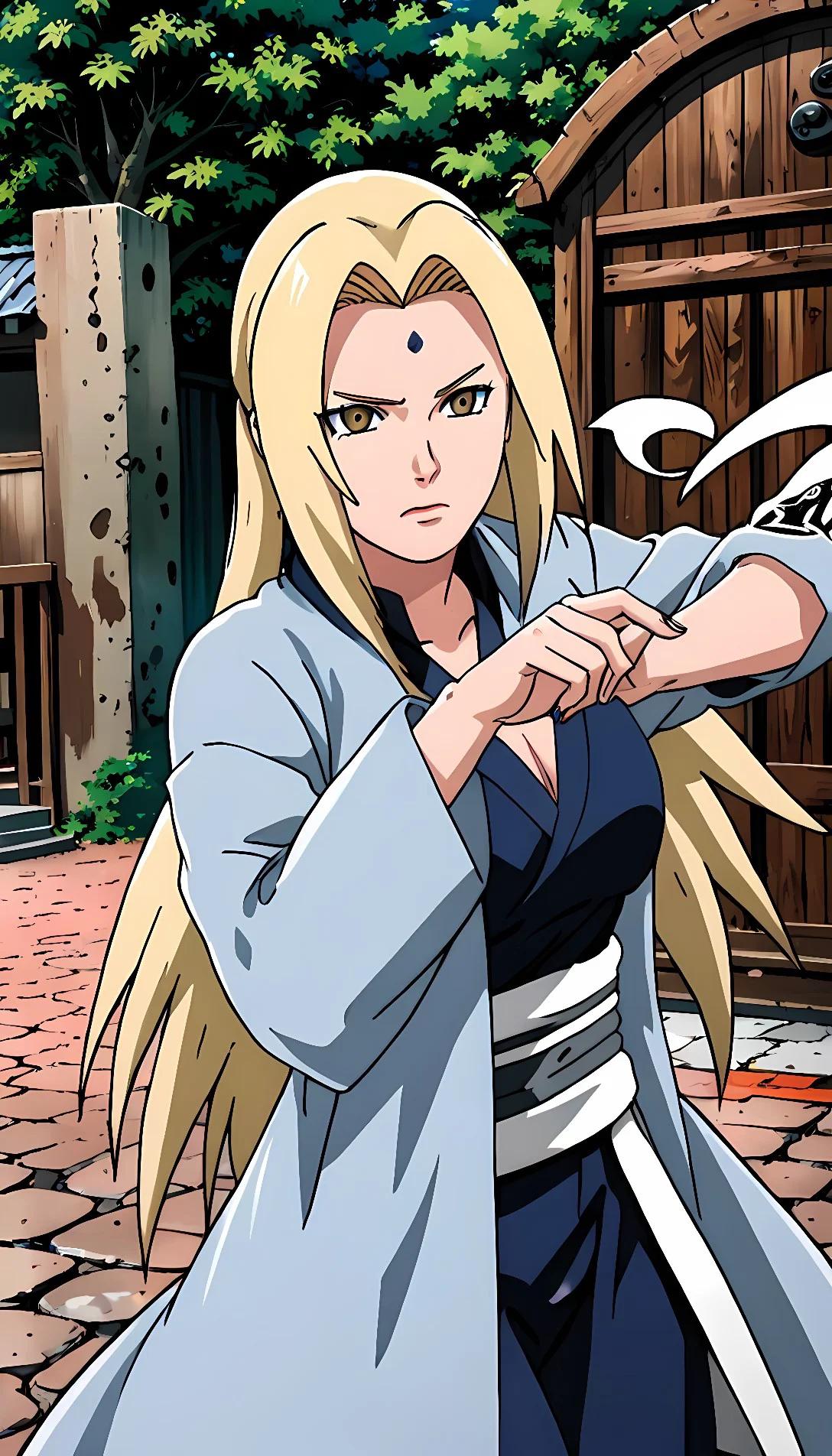 Chat with AI character: Tsunade