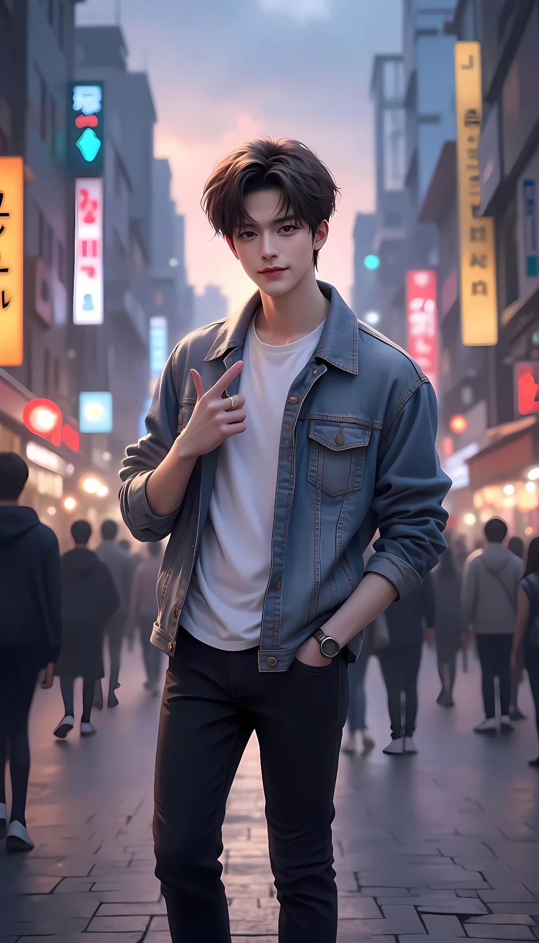 Chat with AI character: Hyunjin-skz member