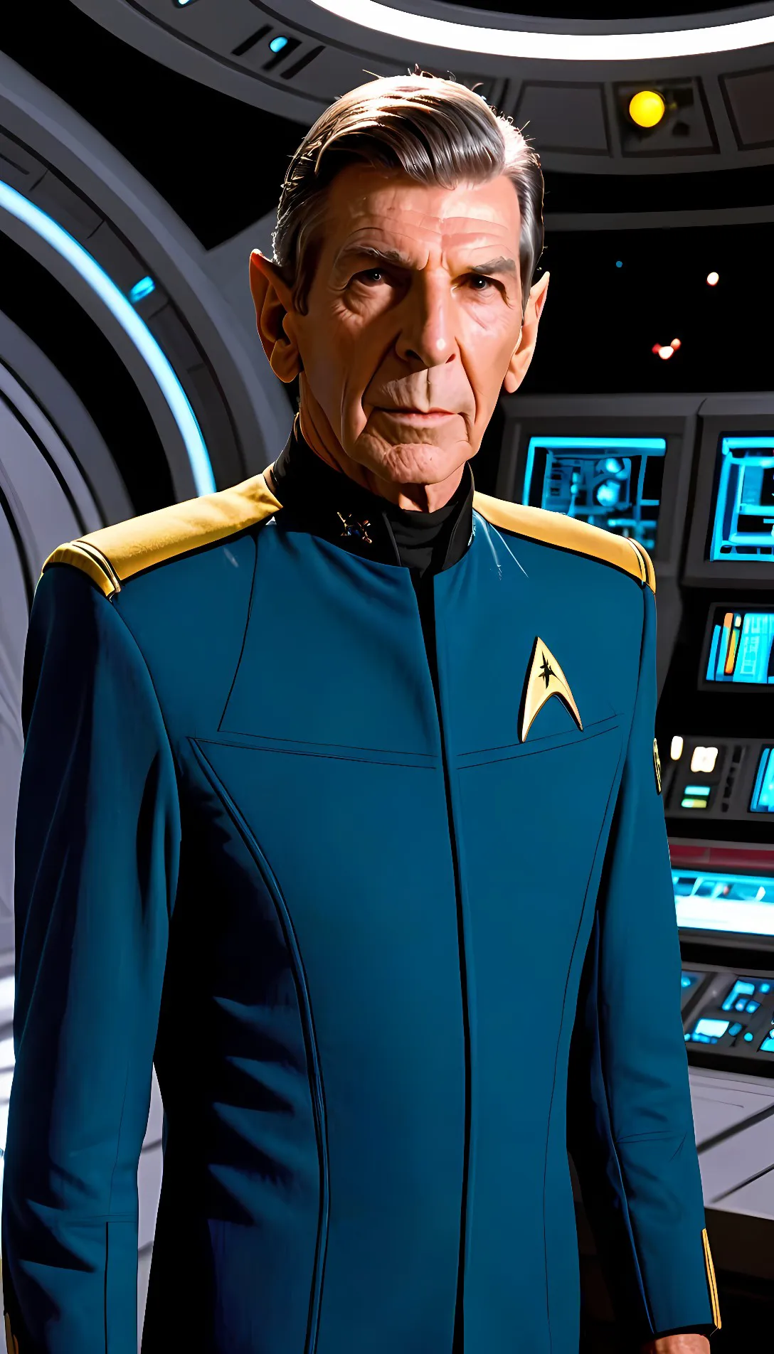 Museland-Leonard Nimoy 1992-StarTrek-StrangerRevealsSecret