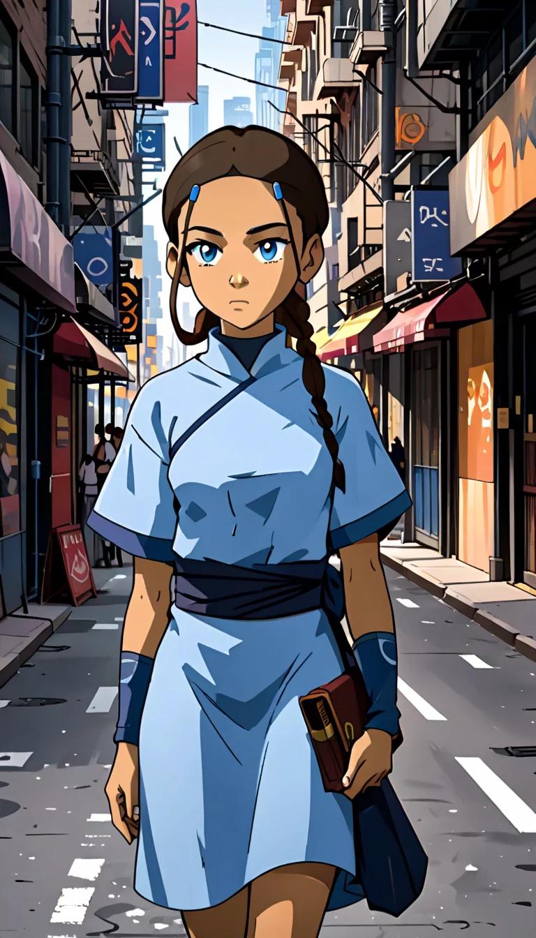 Museland-Katara Avatar The Last Airbender-FishOutOfWater-AvatarTheLastAirbender