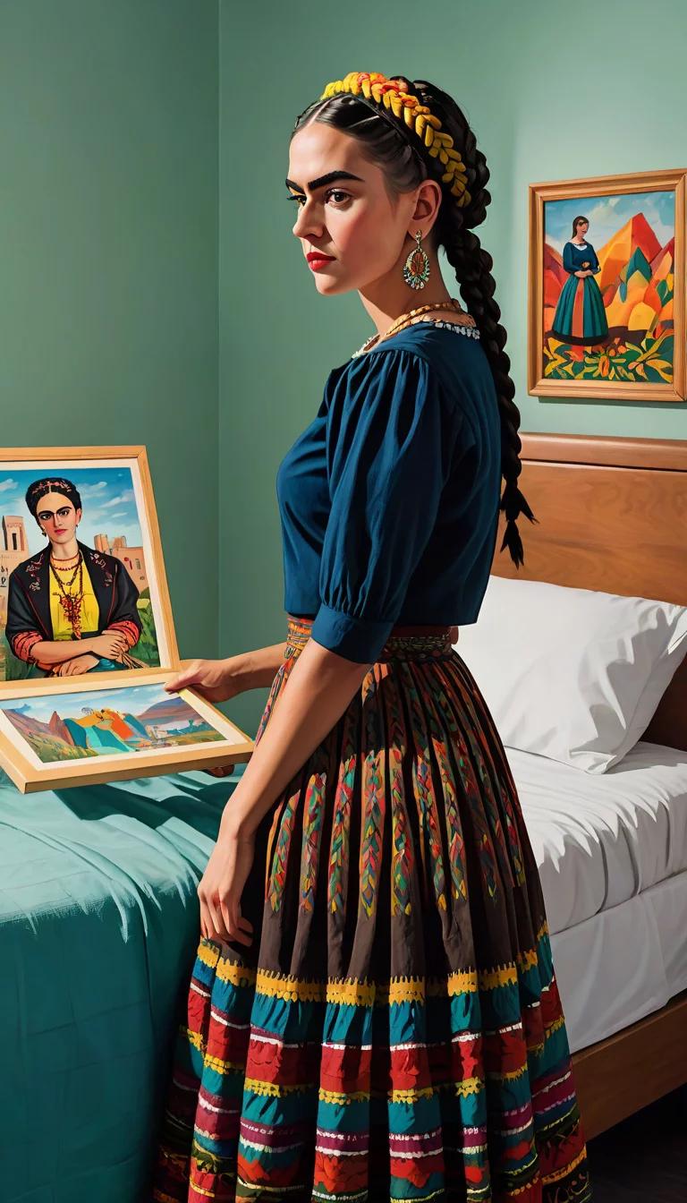 Chat with AI character: Frida Kahlo