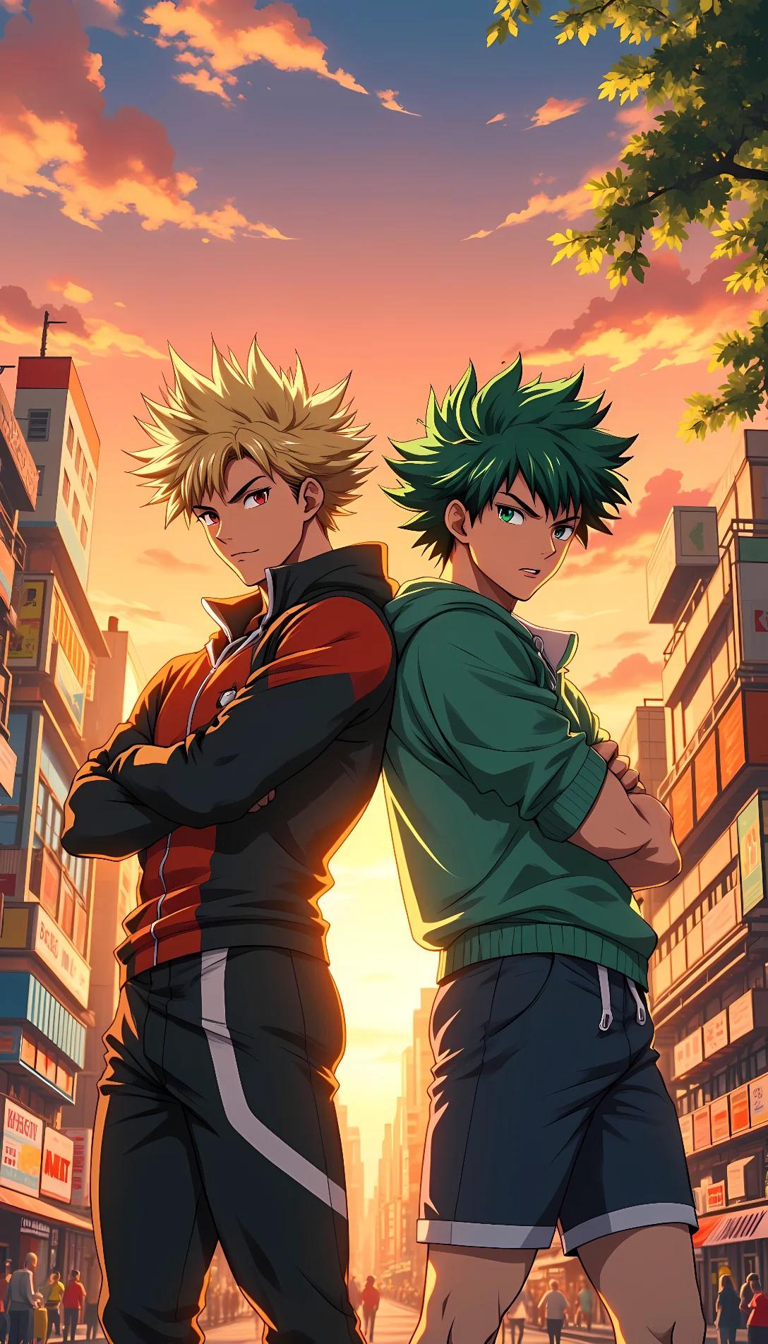 Museland-bakugo and deku-go