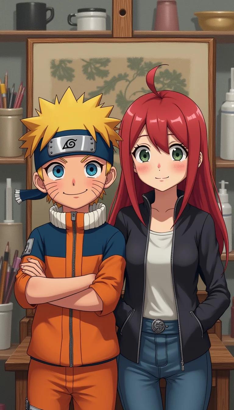 Chat with AI character: Naruto and Kushina