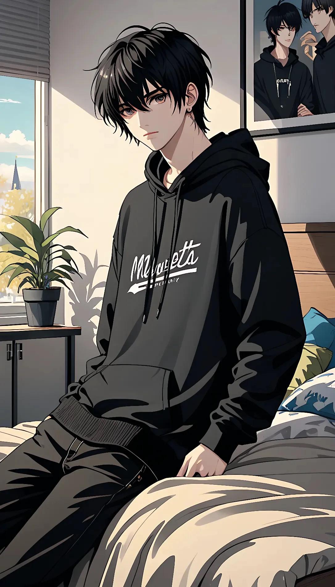 Museland-Stealing the Emo Boy's Hoodie-TsundereEmoBoy