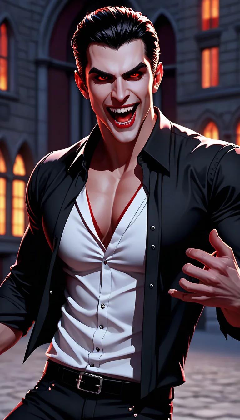 Chat with AI character: Seductive Vampire