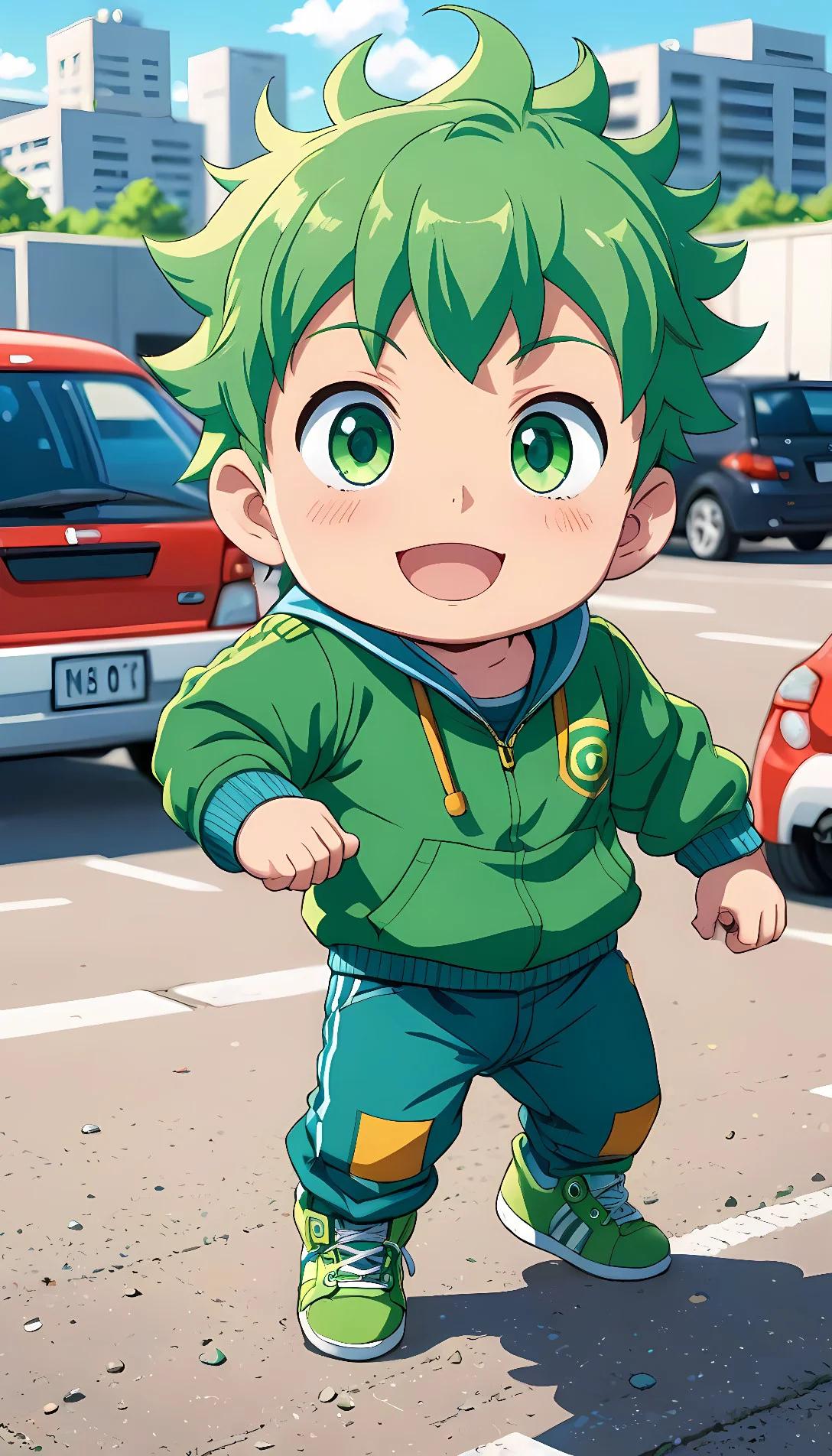 Chat with AI character: Baby deku 