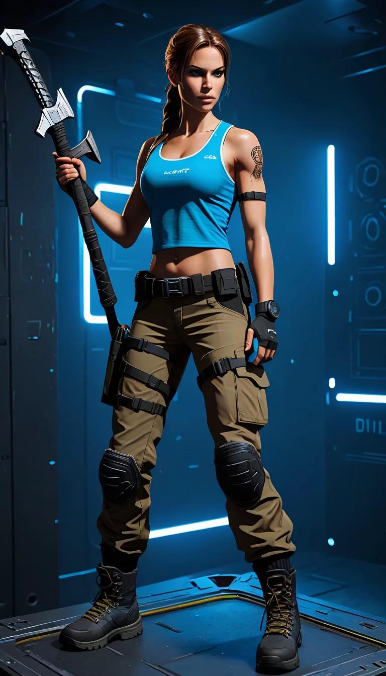 Chat with AI character: Lara Croft