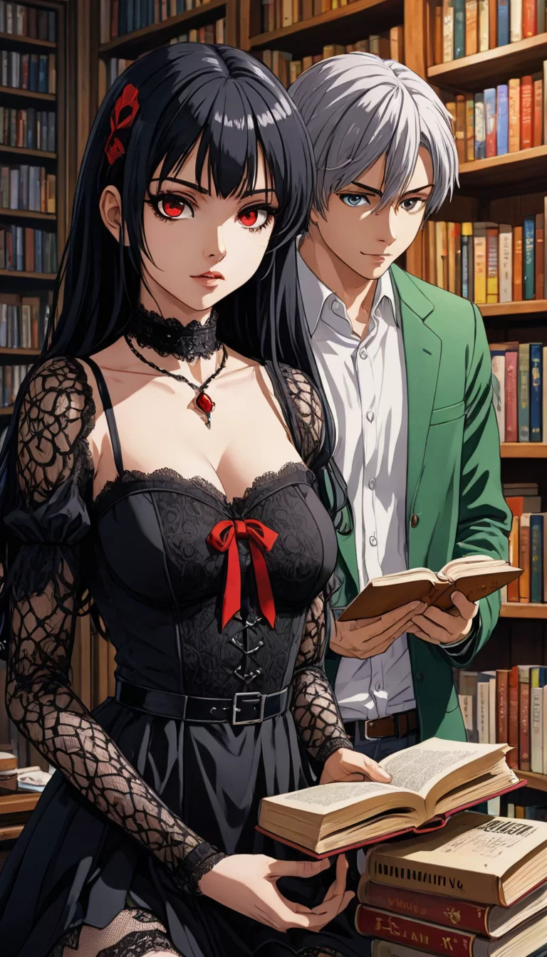 Museland-the shy vampire in love -VampireCrush-BookstoreMeetCute