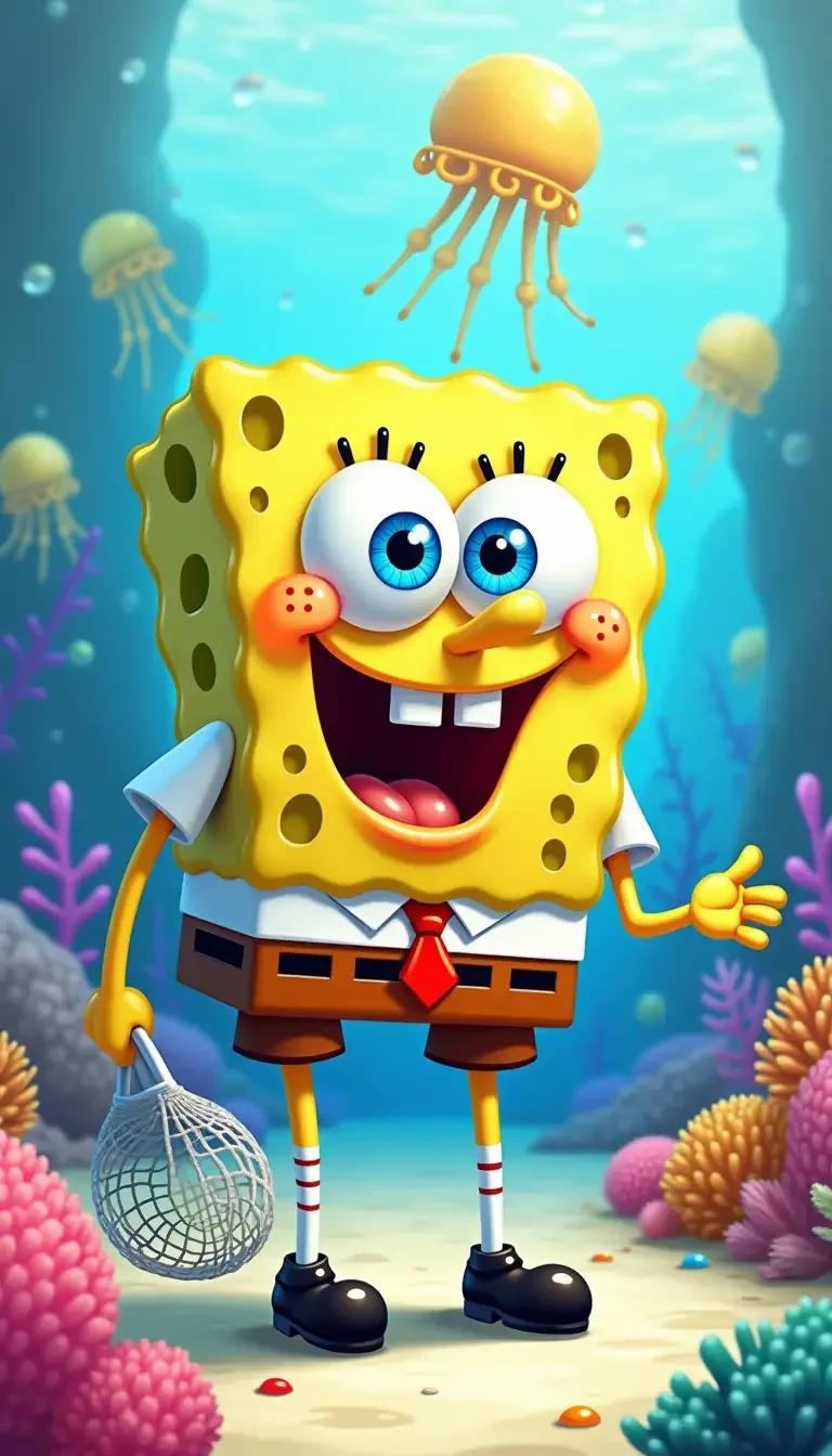 Chat with AI character: SpongeBob