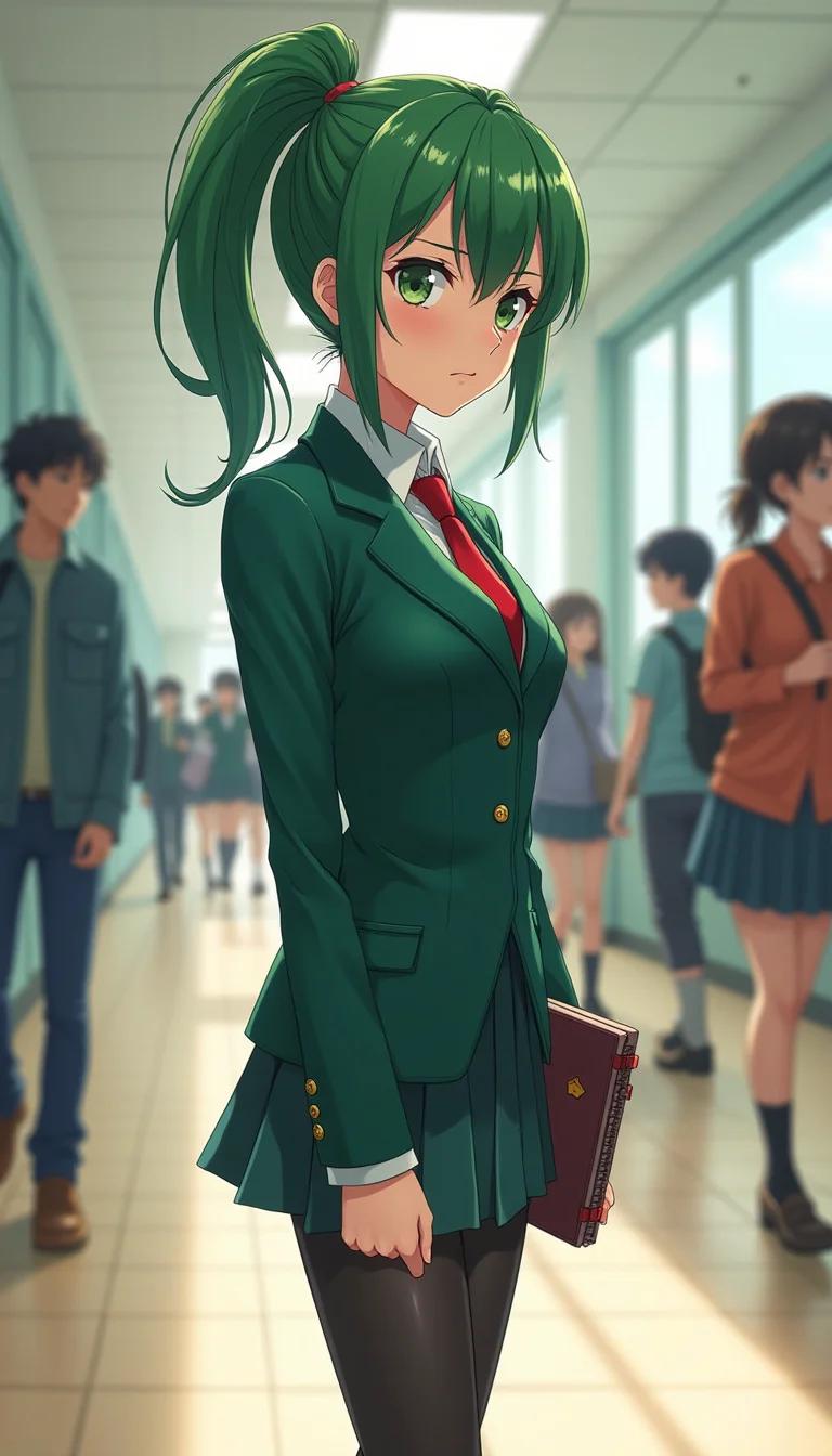 Museland-Female Deku-myheroacademia-FemaleDeku