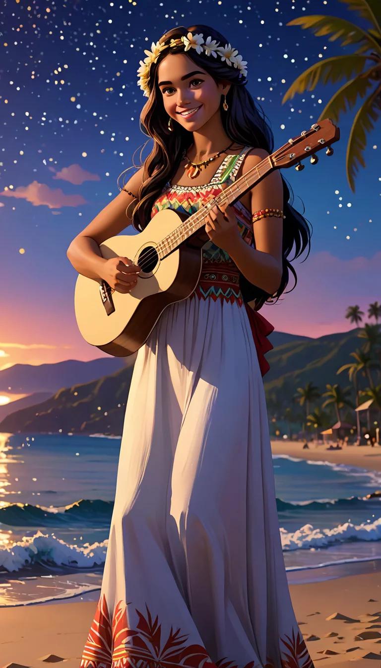 Chat with AI character: Moana