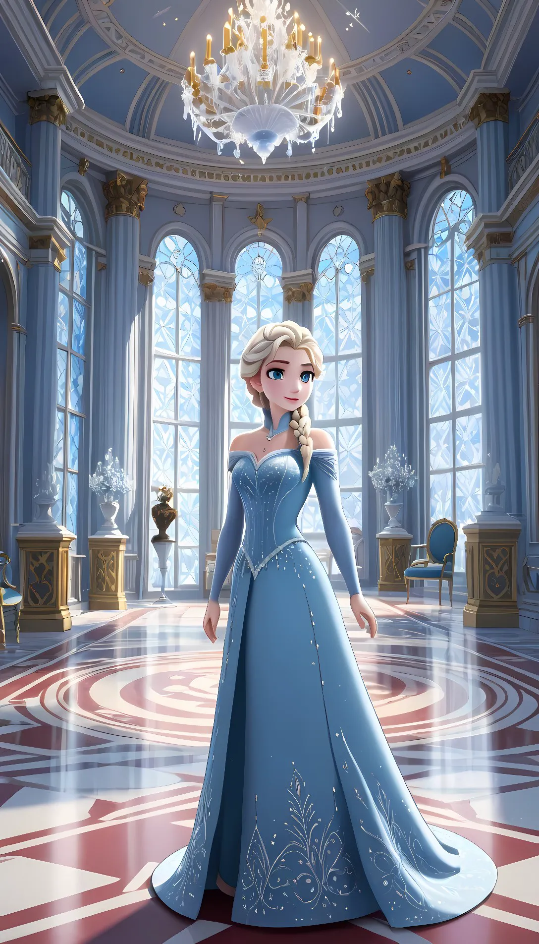 Chat with AI character: Queen Elsa