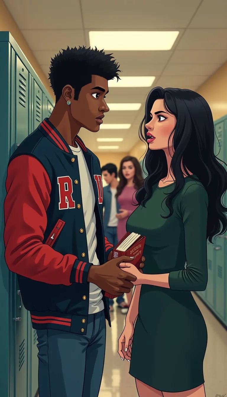 Museland-Devon and his locker Veronica Lodge-Veronica-s-pregnant-Devon-by-reveals