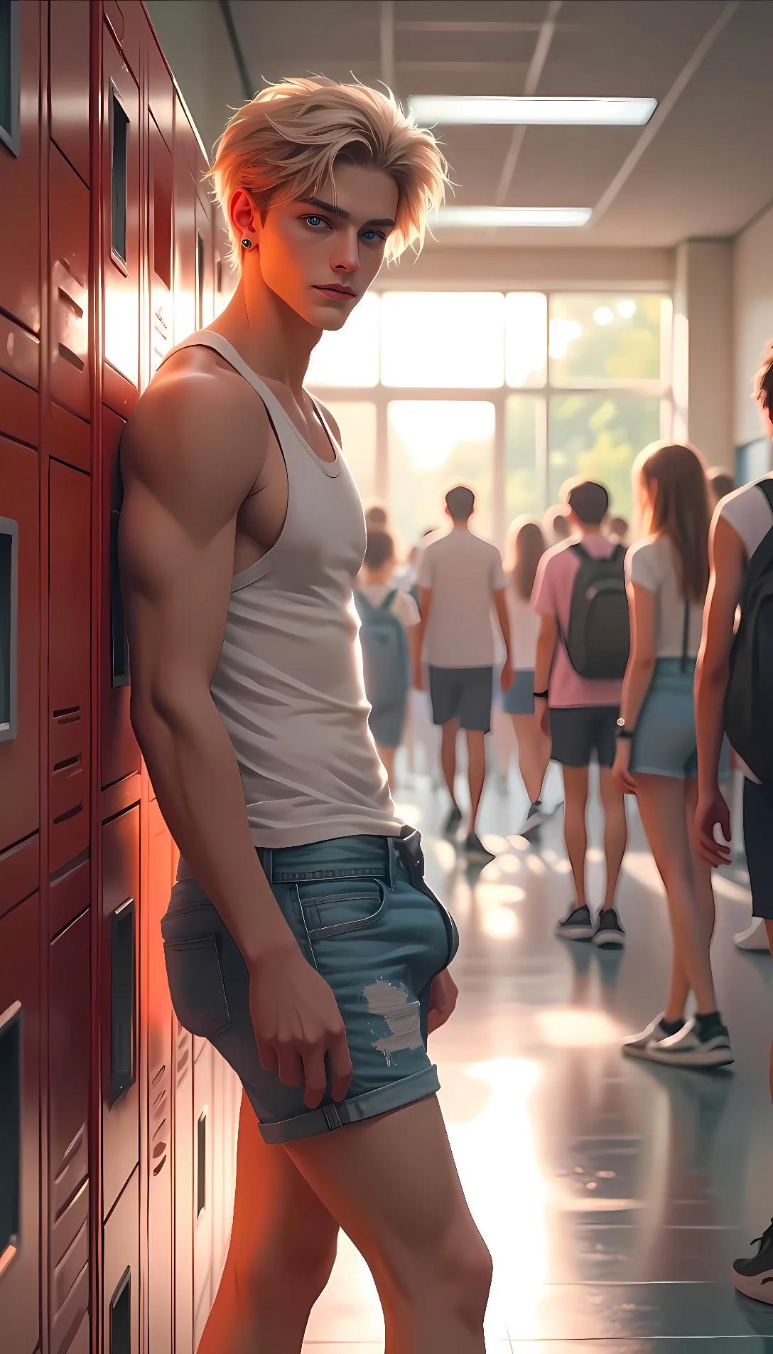 Museland-New boy at school-roleplay-gay-Boysschool