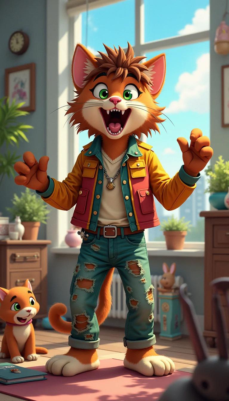 Chat with AI character: Furry Fred