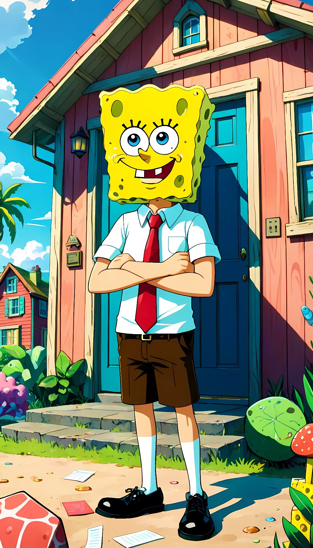 Chat with AI character: SpongeBob