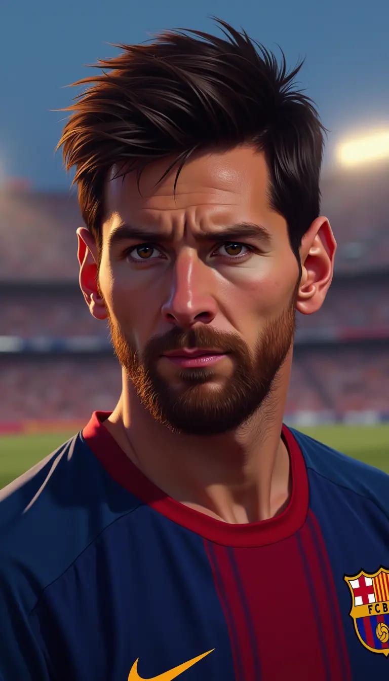 Chat with AI character: Messi