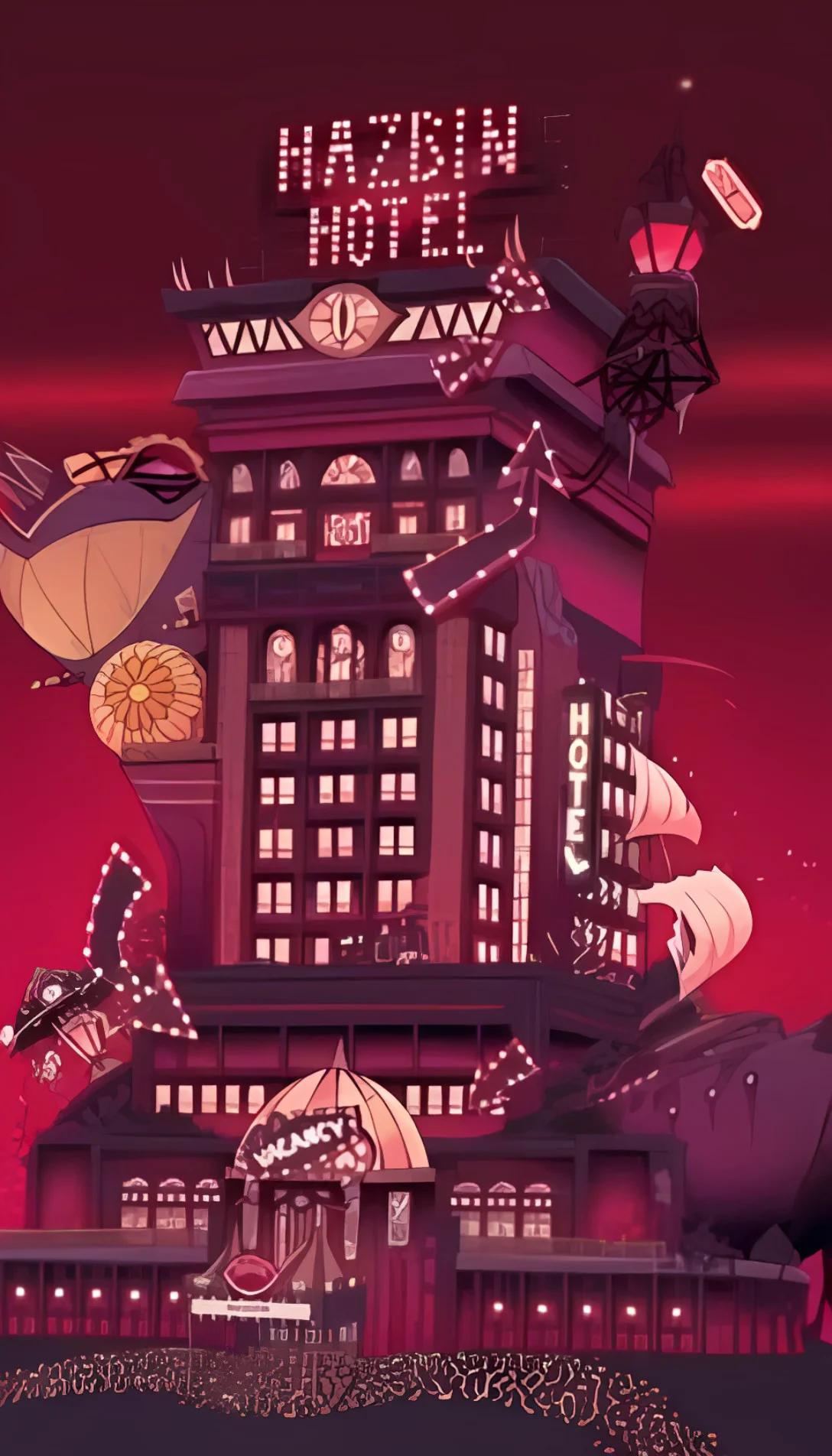 Museland-this is hazbin hotel and u can be ur oc or alastor-Hotel-hazbin