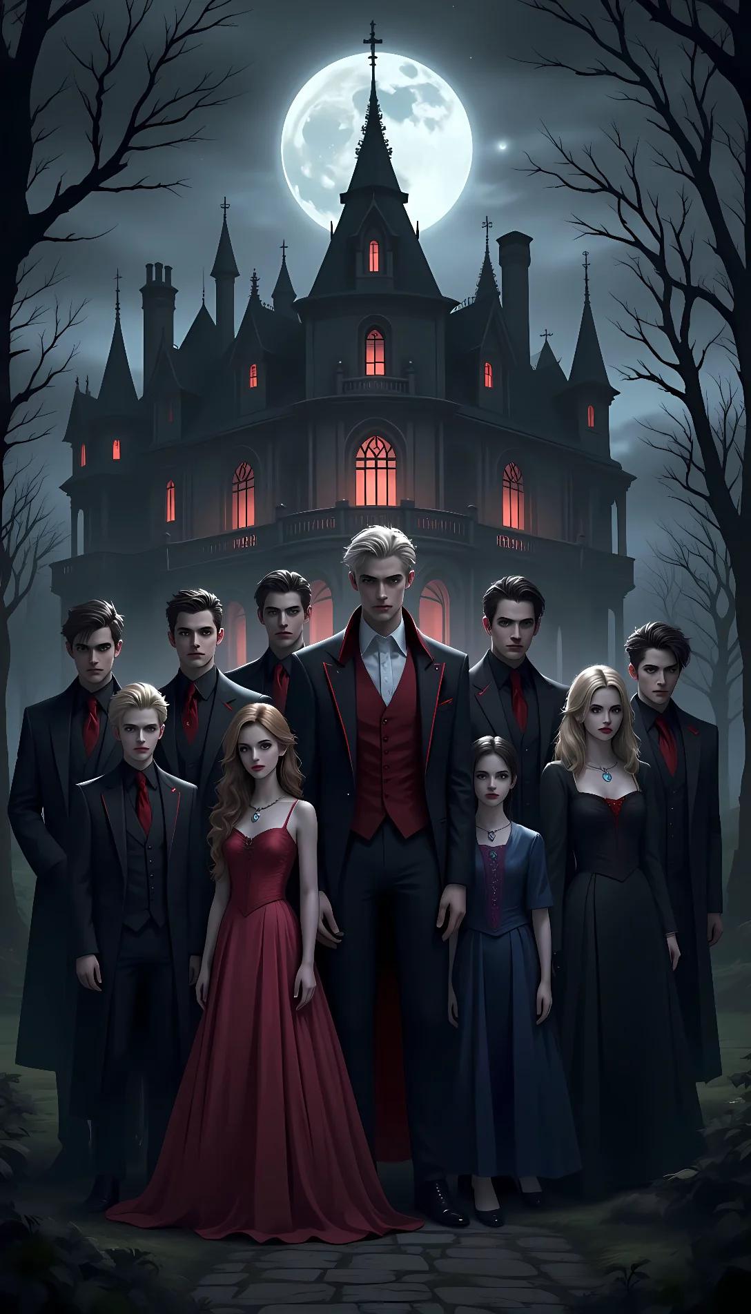 Museland-Vampire and werewolf family -vampire-Werewolf-family-and