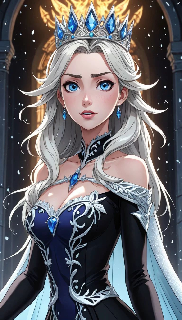 Chat with AI character: Elsa Villain