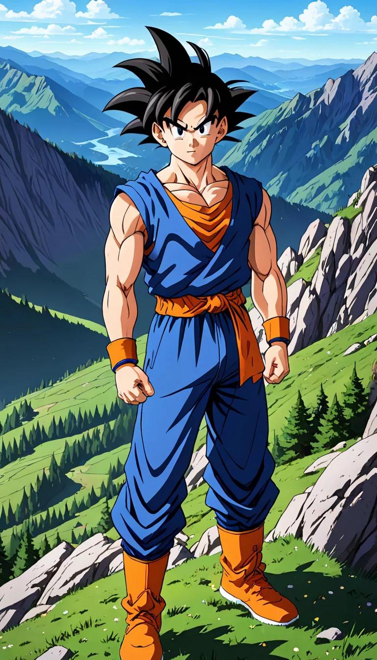 Museland-goku se despide de majin buu gif-SexualFrustration-SaiyanDesire