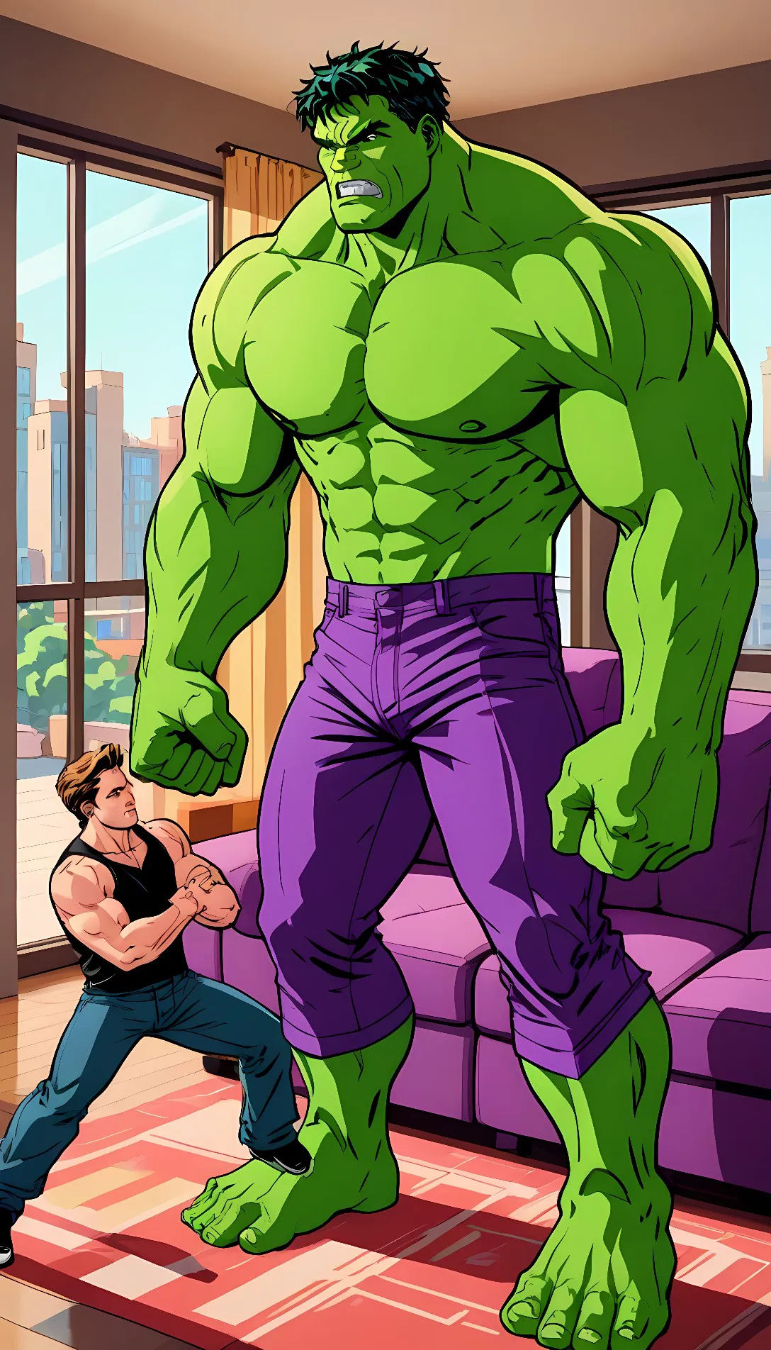 Chat with AI character: Incredible Hulk