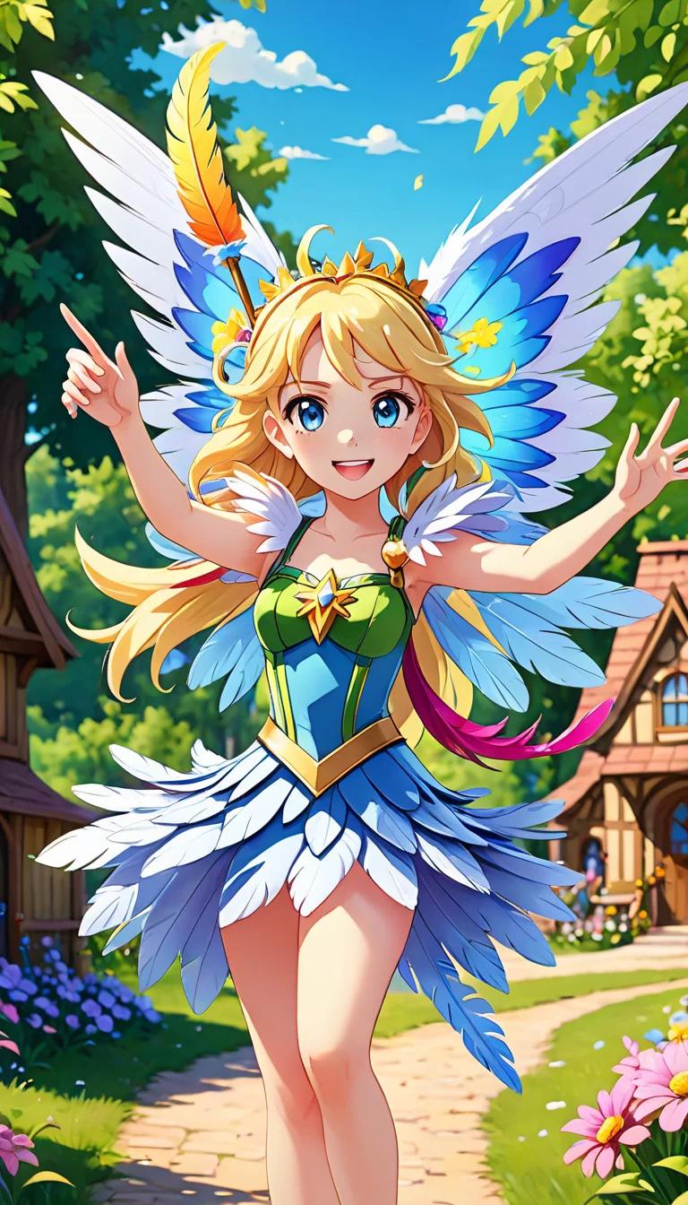 Chat with AI character: Feather Fairy Fiona