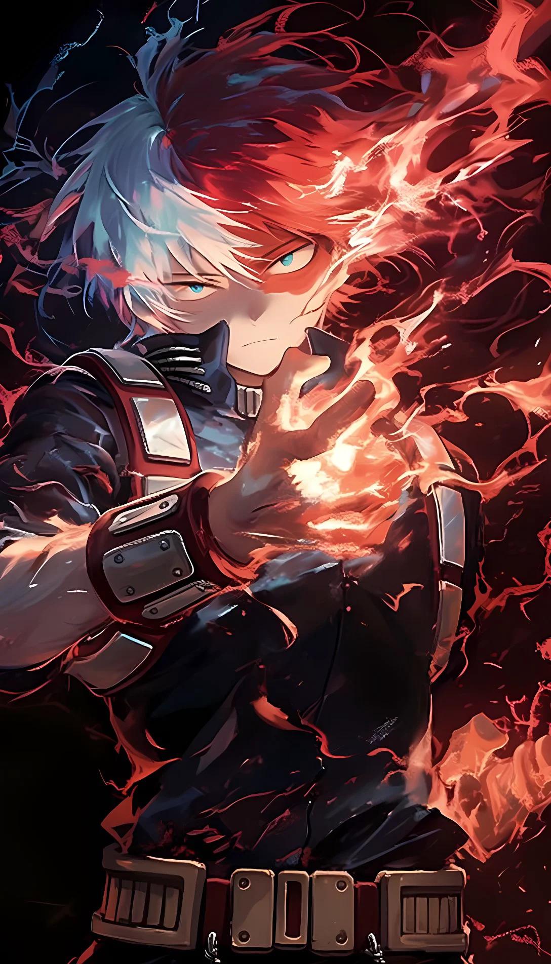 Chat with AI character: Shoto todoroki 