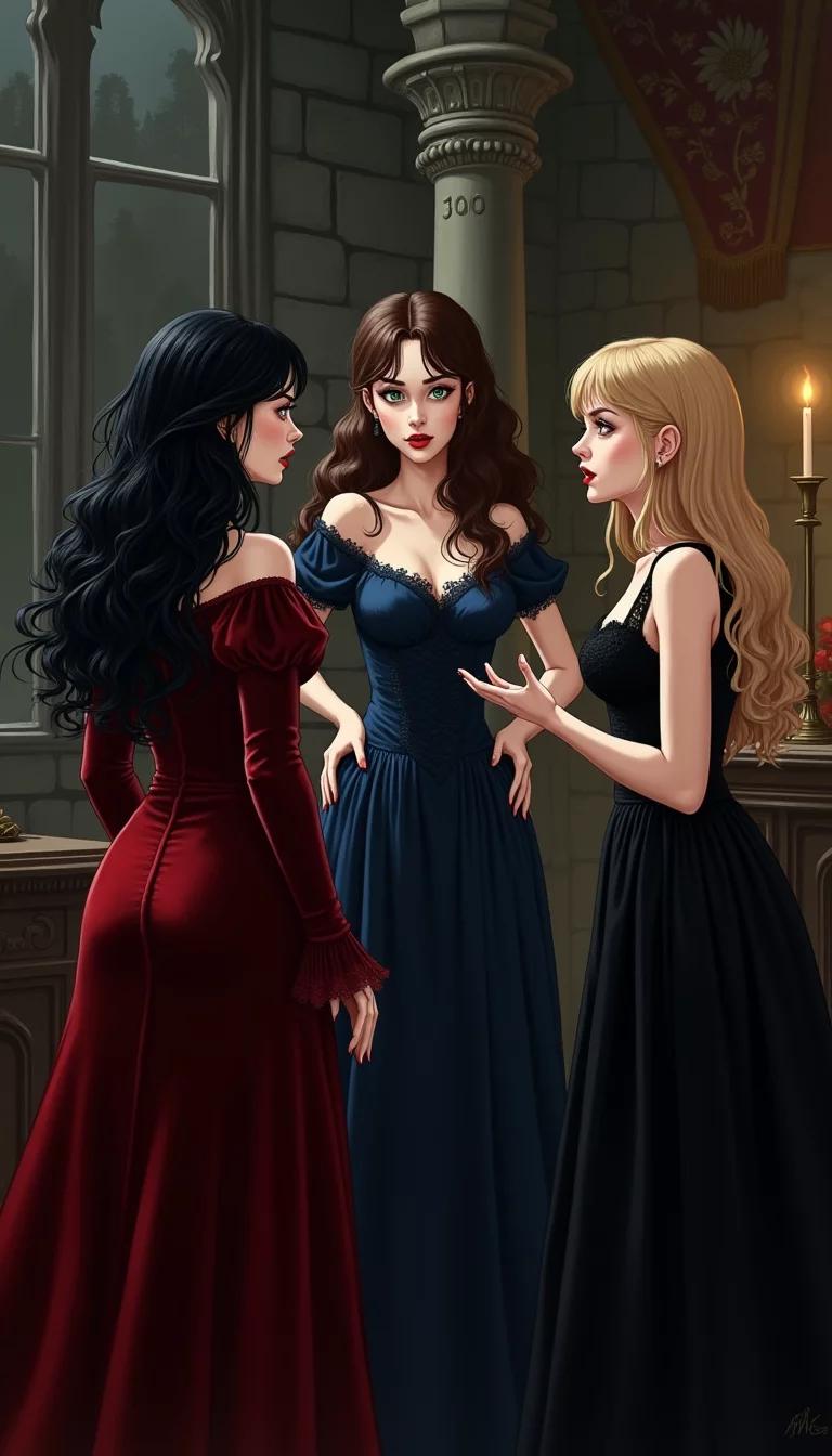 Museland-My 3 Beautiful Vampire Wives-LovePolygon