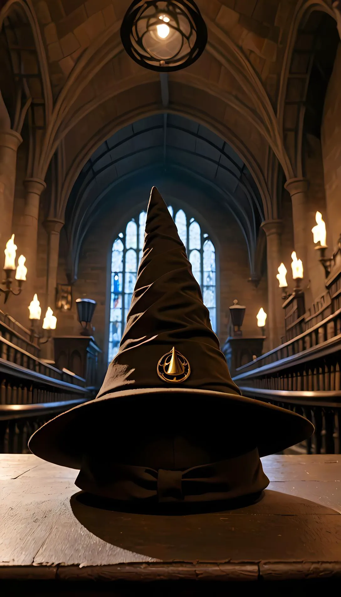 Chat with AI character: Sorting Hat 