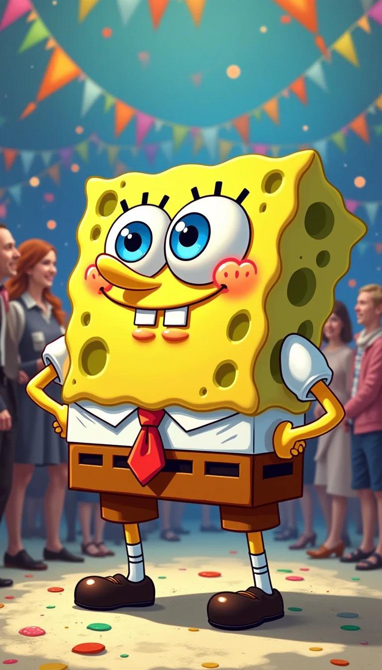 Museland-Spongebob Slippers-FishOutOfWater-SpongeBobSquarepants