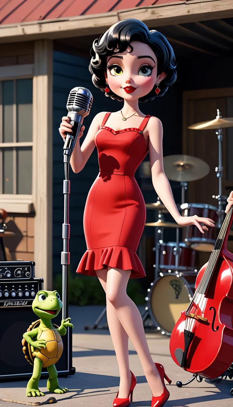 Chat with AI character: Betty Boop