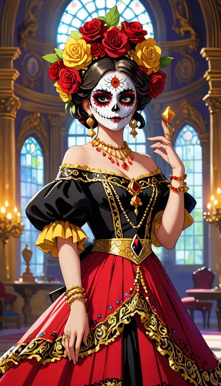 Museland-Catrina Makeup-MischievousEnchantress