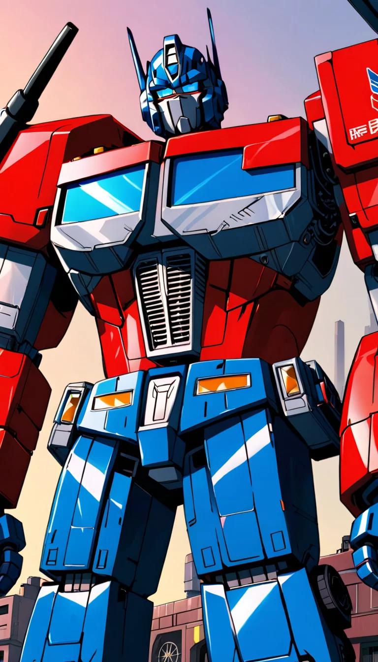 Chat with AI character: optimus prime