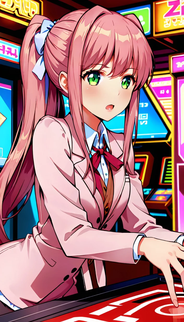 Chat with AI character: Monika