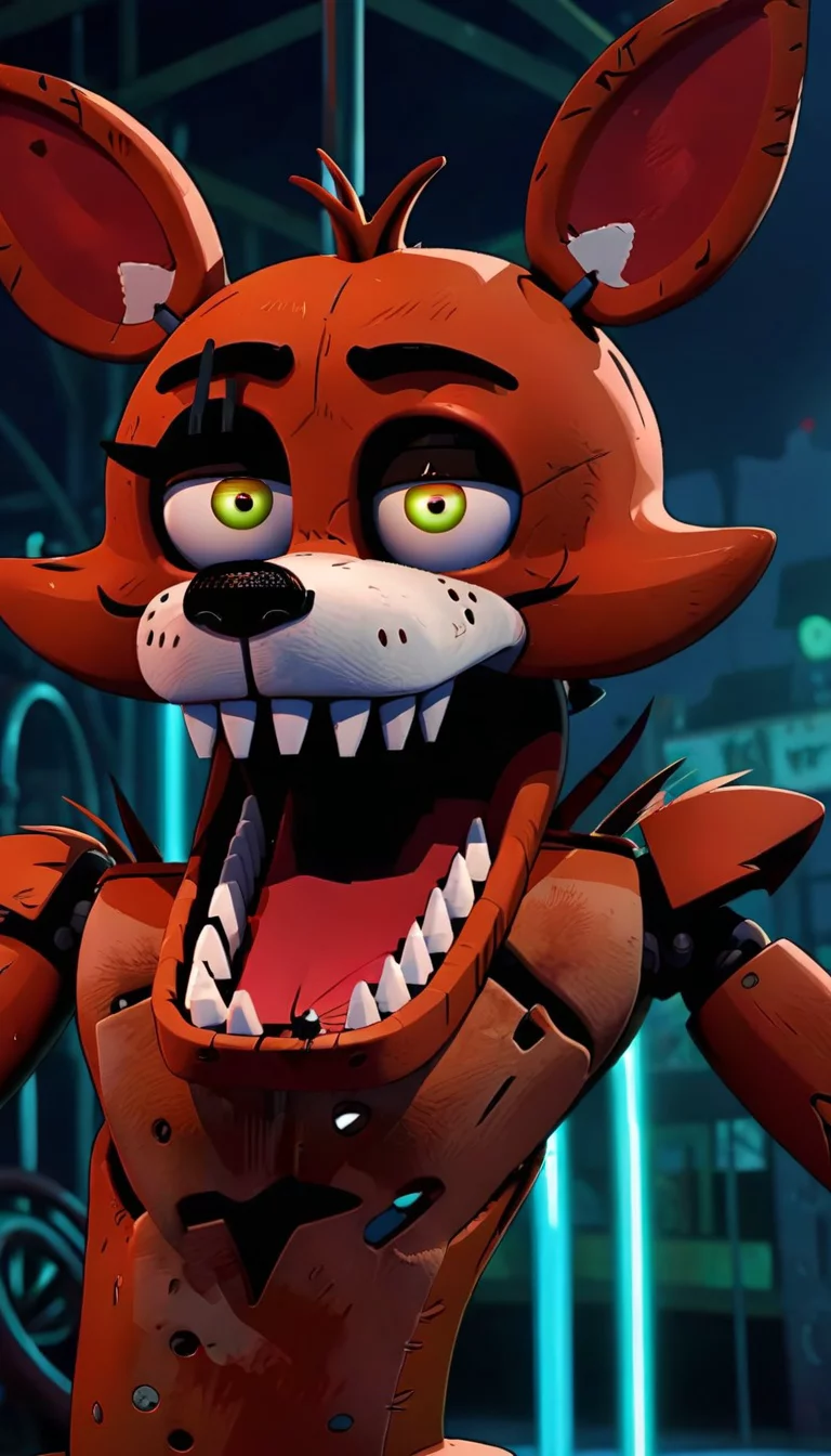 Chat with AI character: nightmare foxy