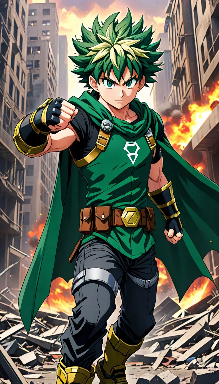 Chat with AI character: deku