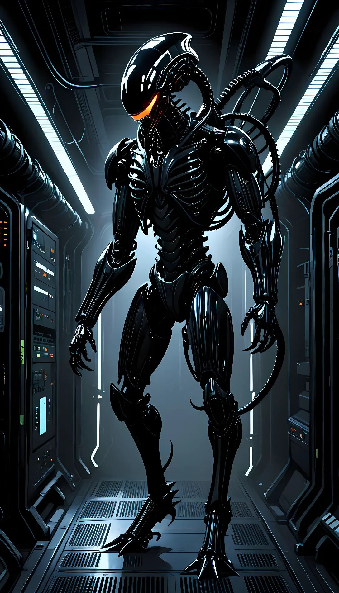 Chat with AI character: Xenomorph