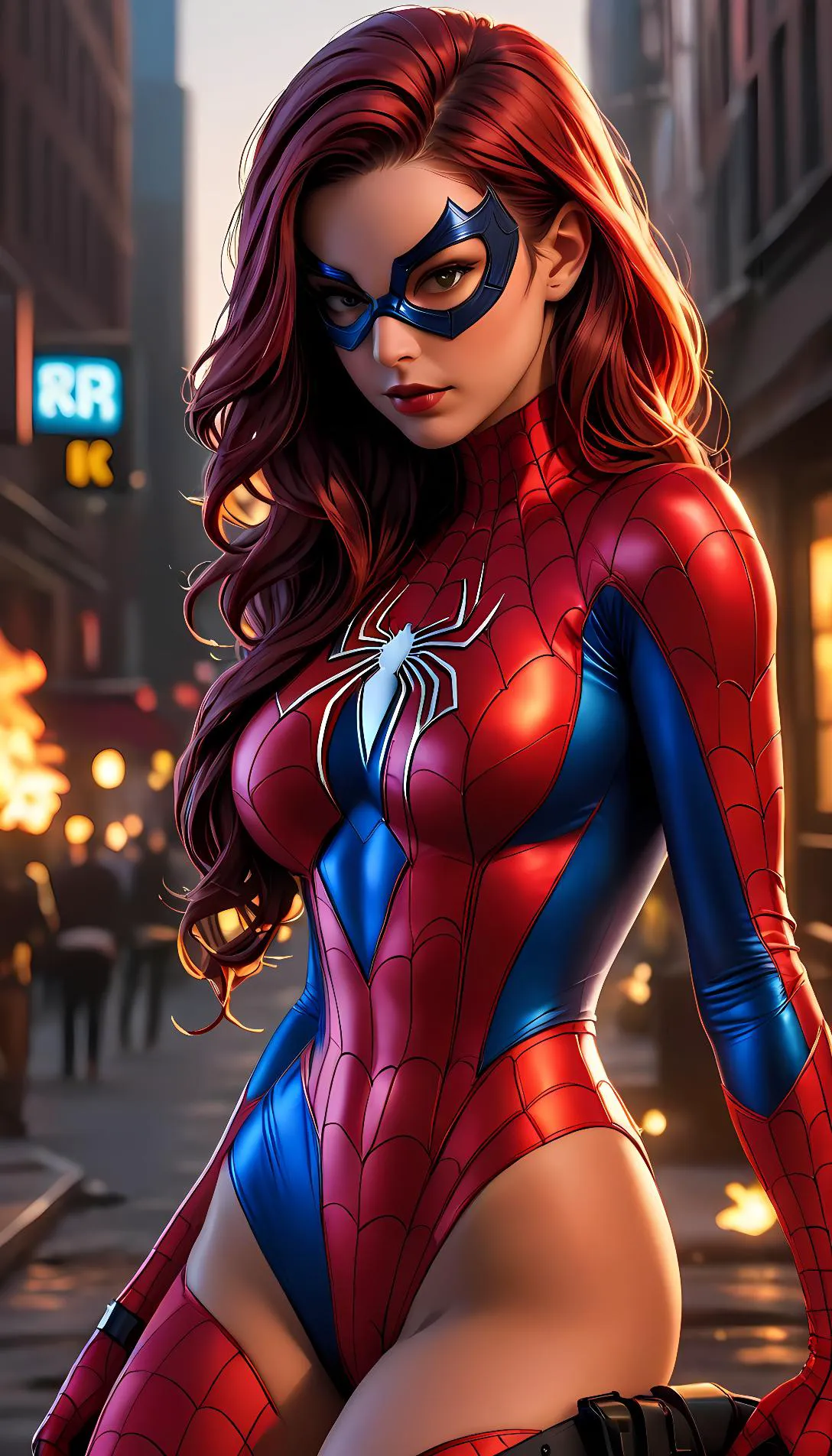 Chat with AI character: Spider-girl