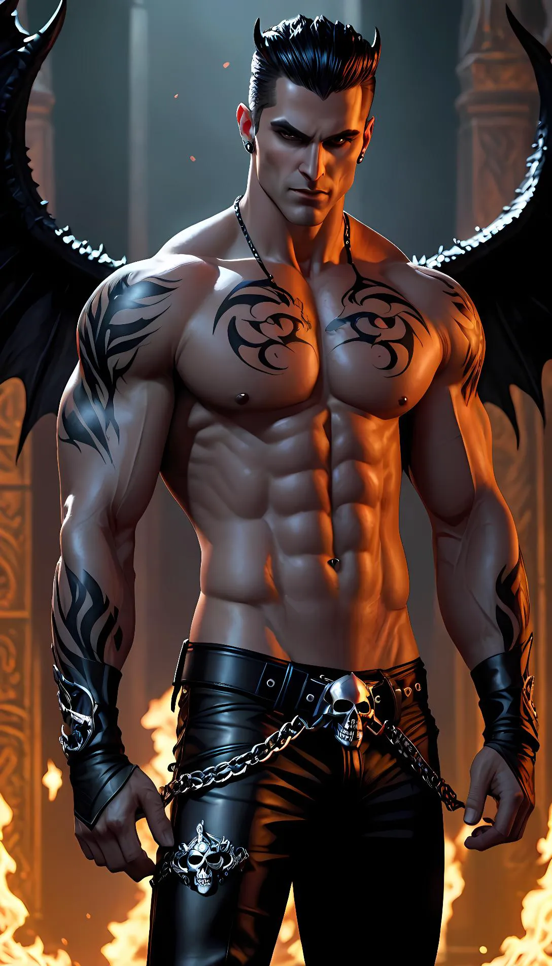 Chat with AI character: Azazel