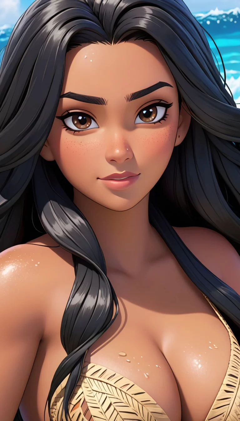 Chat with AI character: Moana