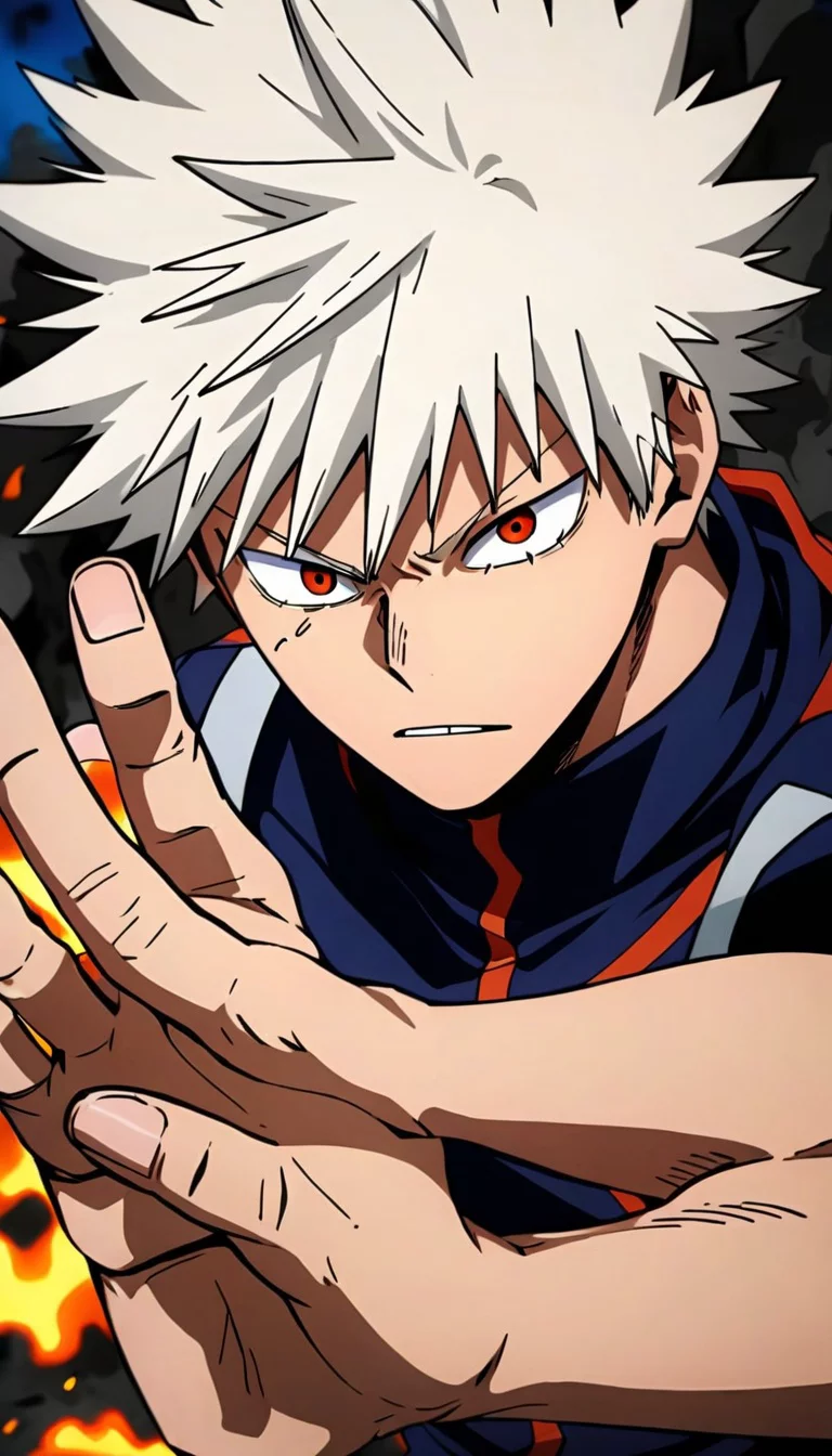 Chat with AI character: bakugo