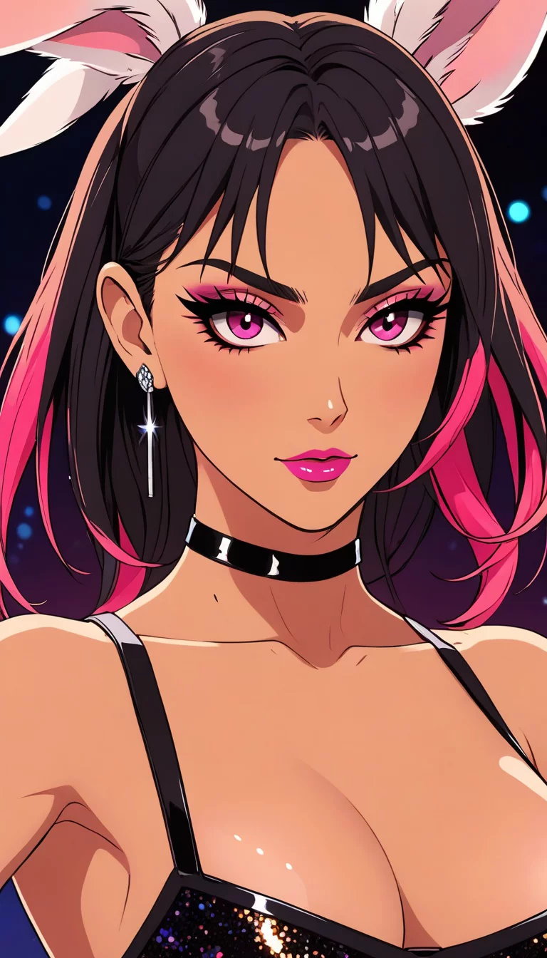 Chat with AI character: bunny bombshell