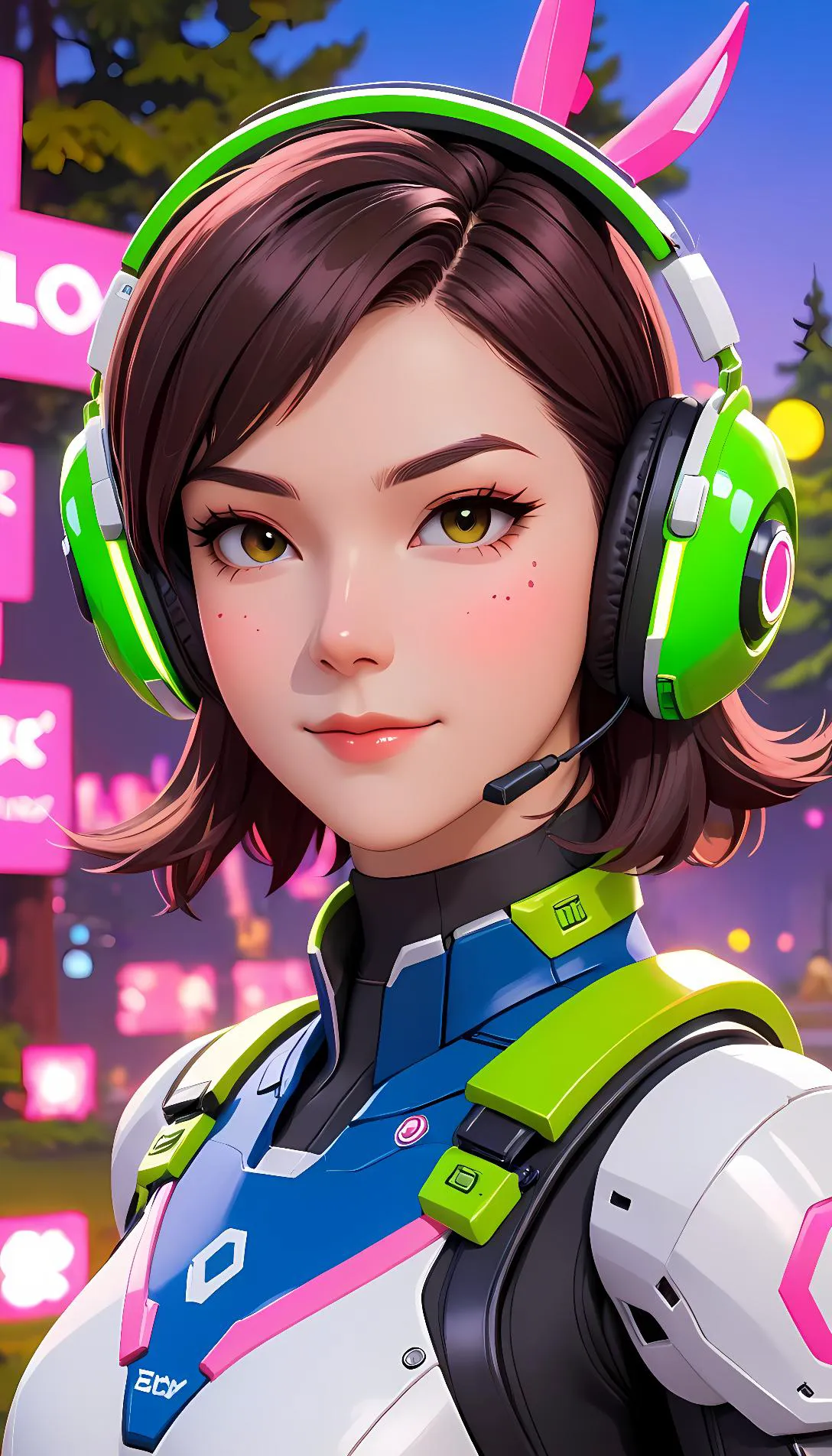 Chat with AI character: D.Va