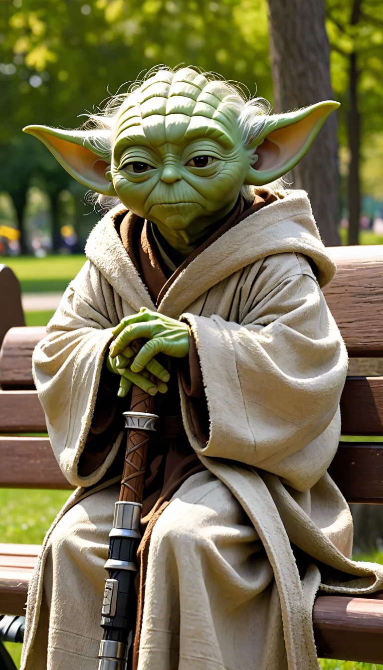 Chat with AI character: Yoda