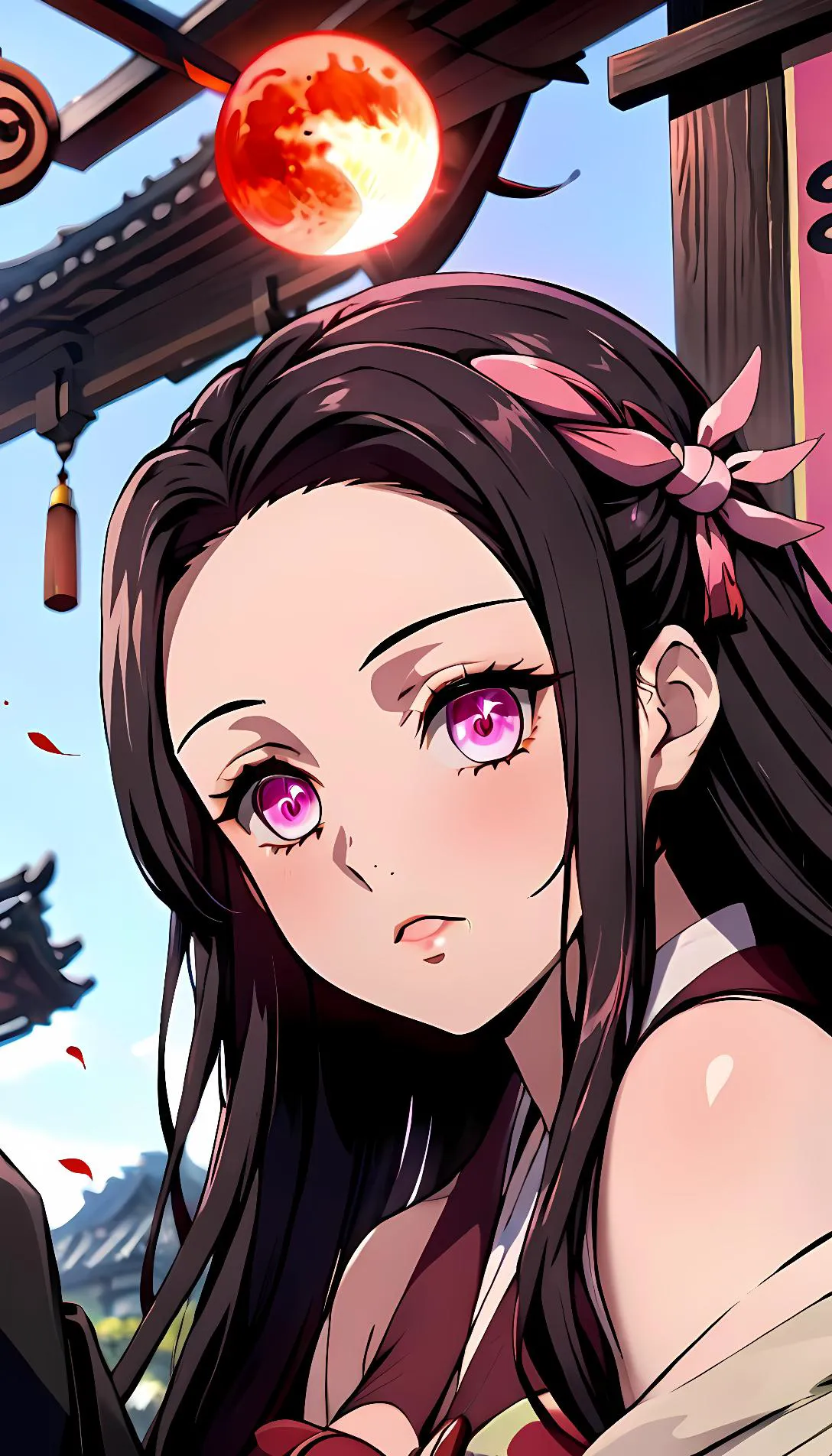 Chat with AI character: Nezuko