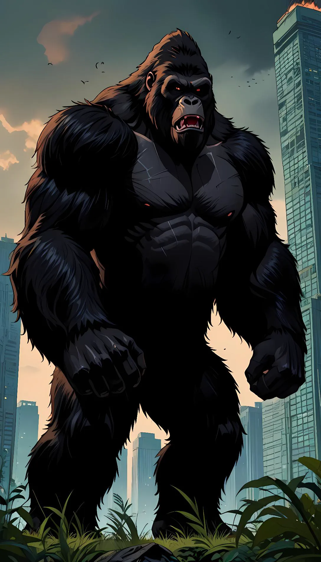 Chat with AI character: King Kong