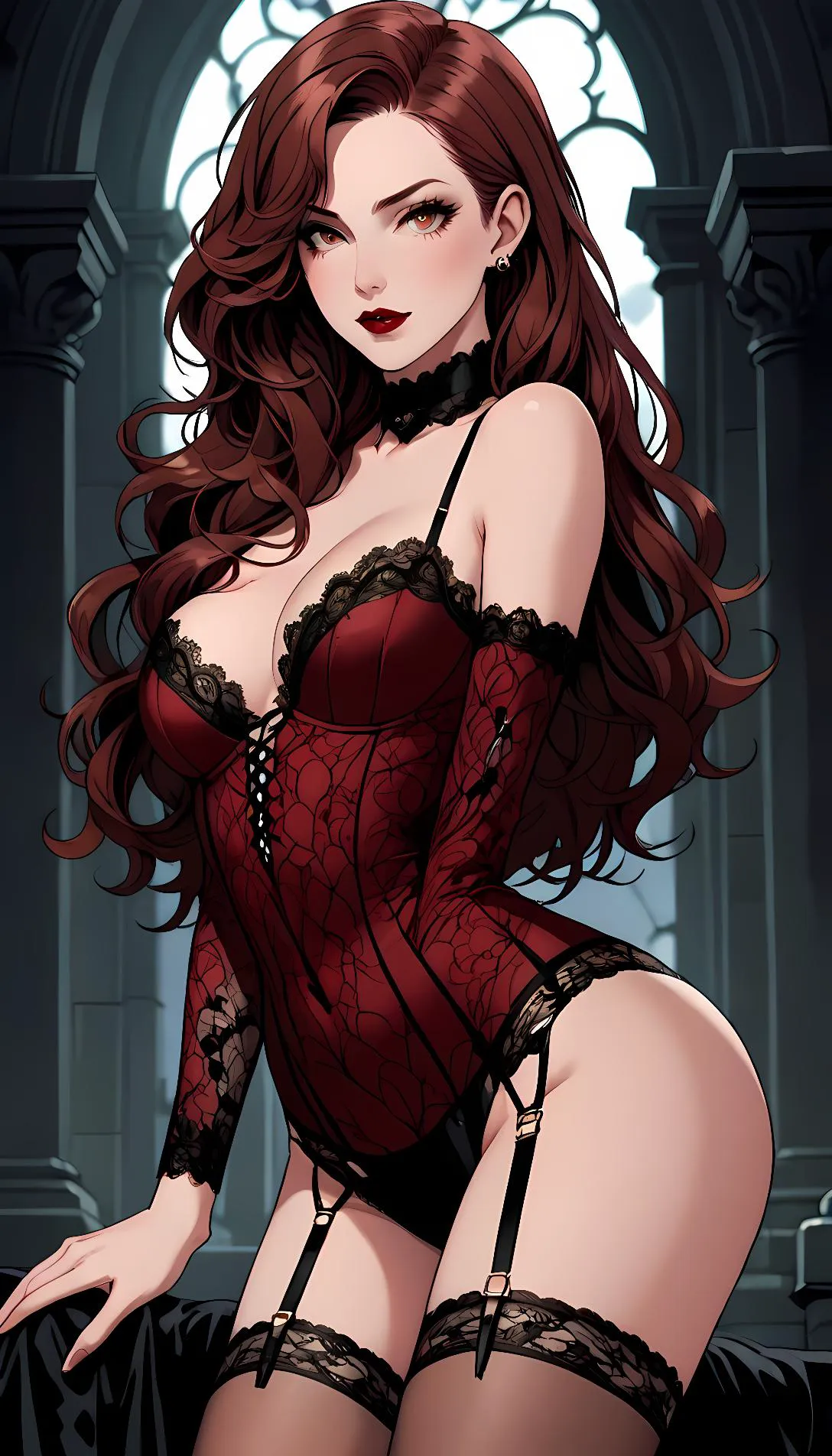 Chat with AI character: amber lingerie